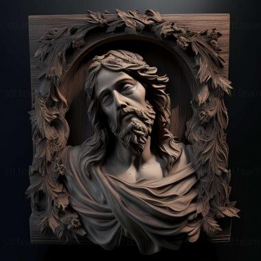 3D model jesus christ (STL)